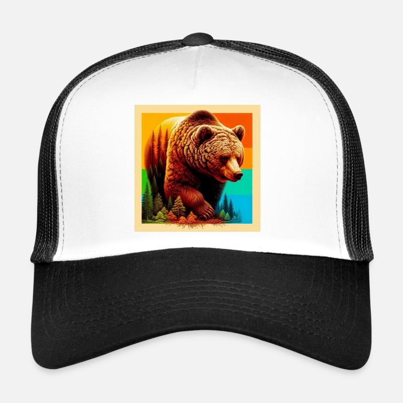 ours Casquette trucker 
