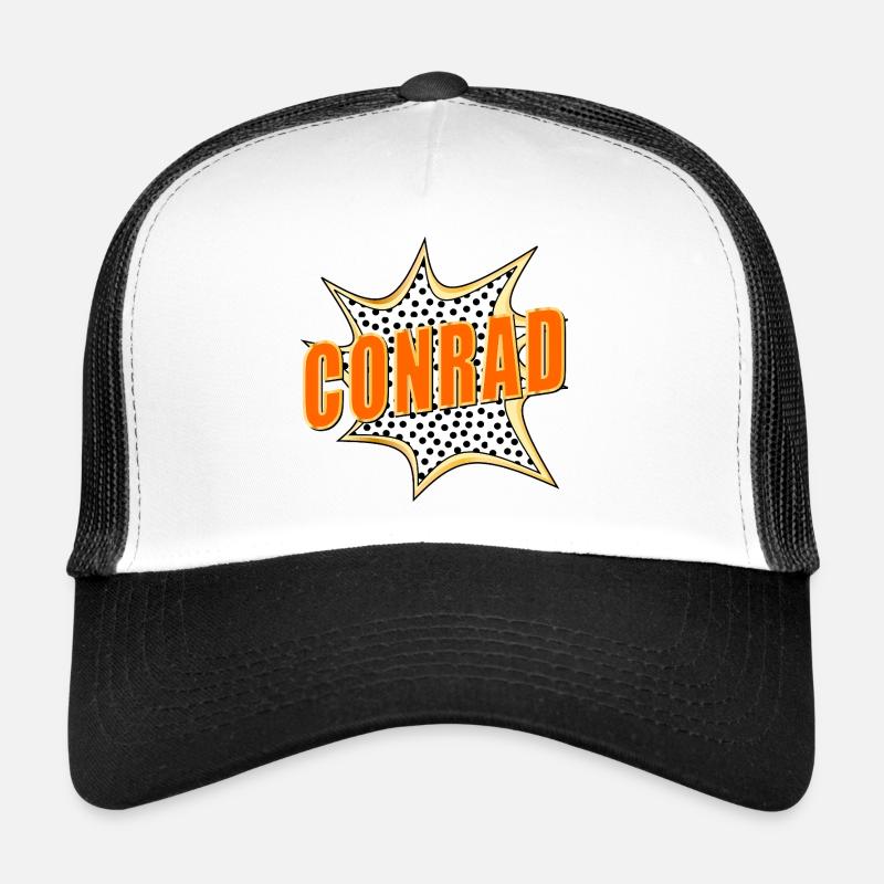 NOM CONRAD POP-ART Casquette trucker 