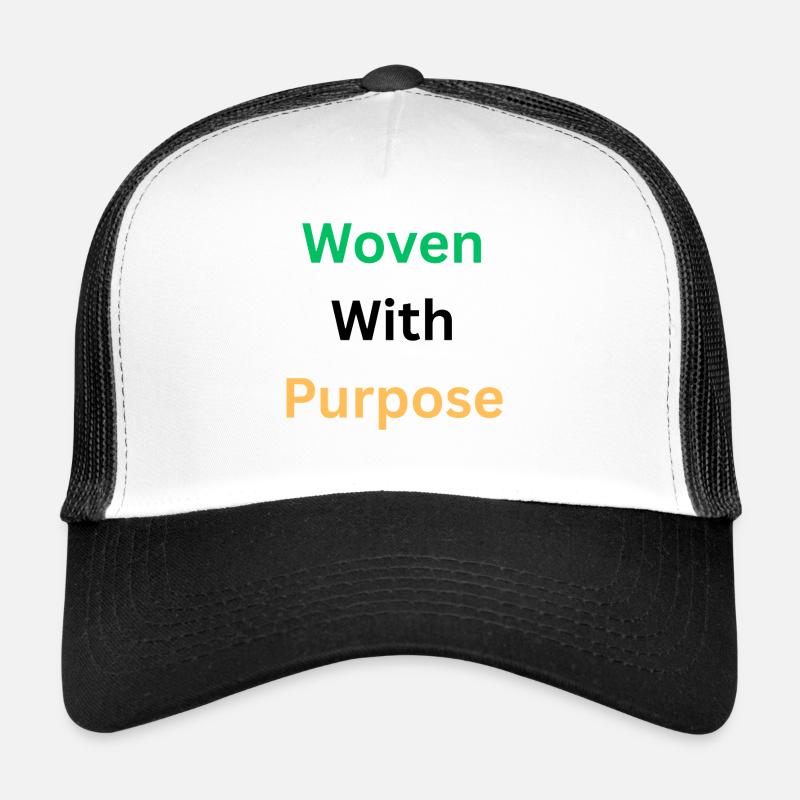 Woven Purpose Inspirational Graphic Trucker Cap