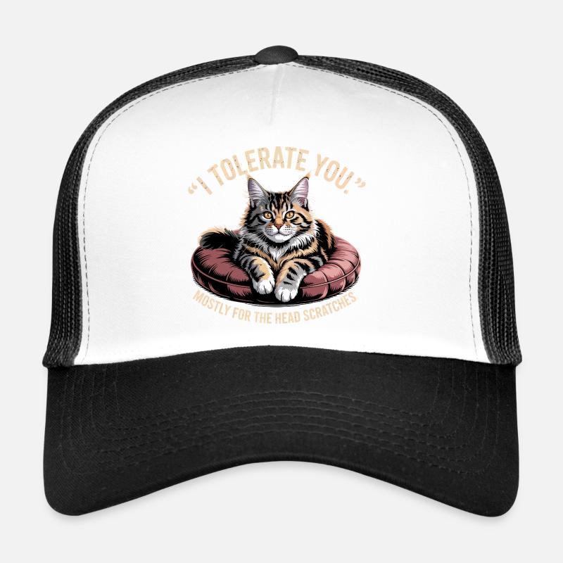Tête Gratter Chat Casquette trucker 