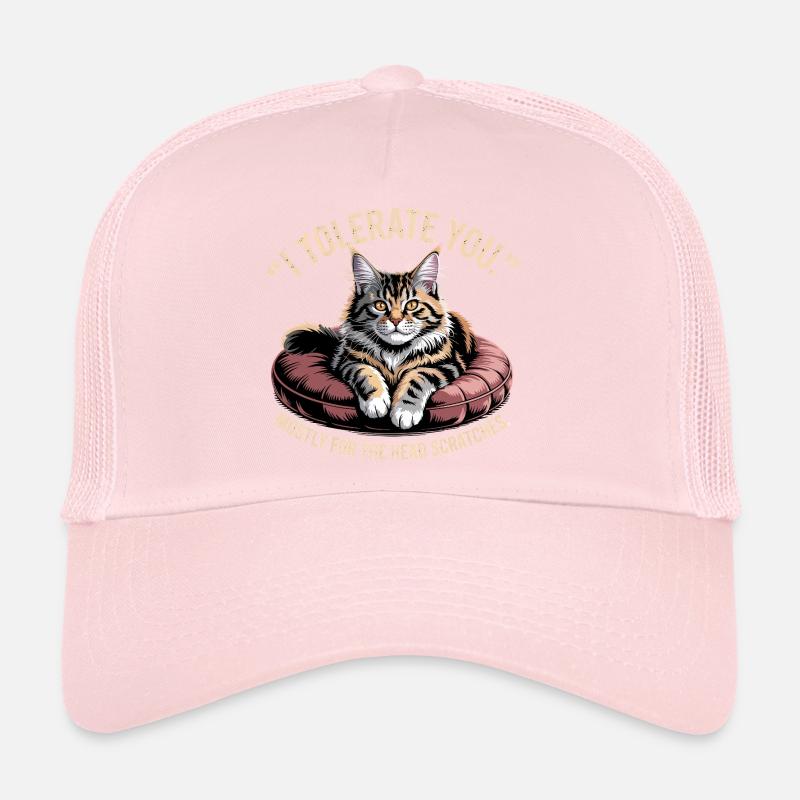 Tête Gratter Chat Casquette trucker 