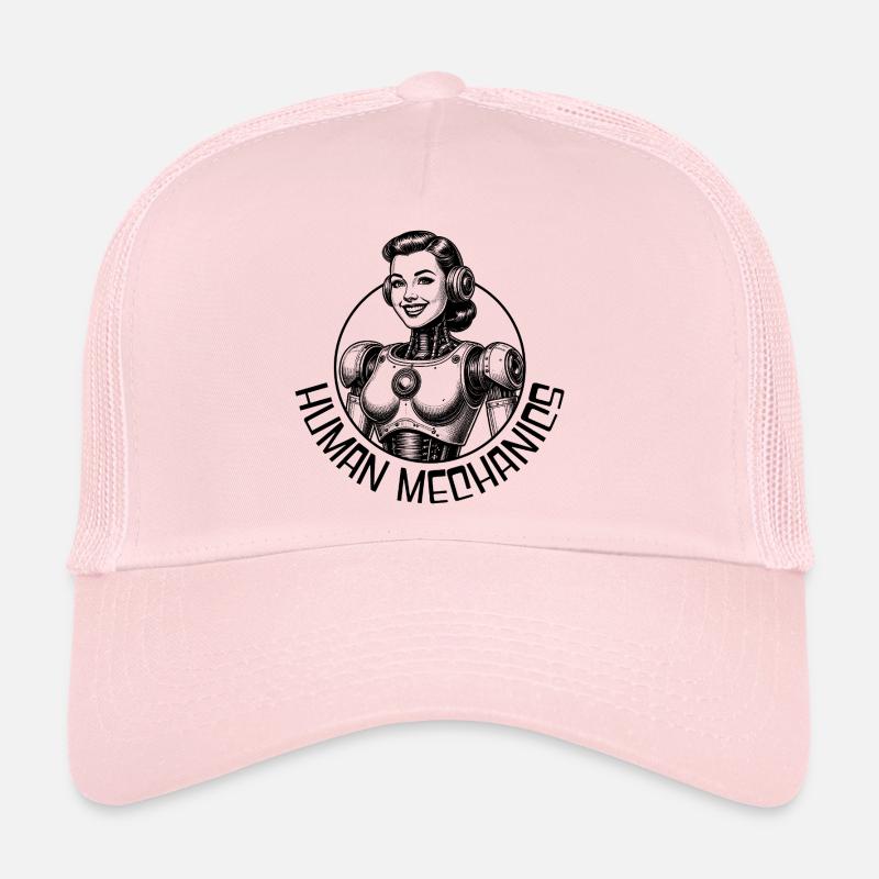 Mechanical Human Trucker Cap