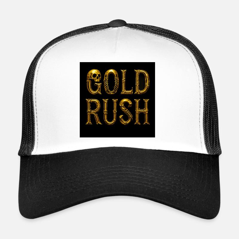 Money Rich Balloon Text Design Trucker Cap