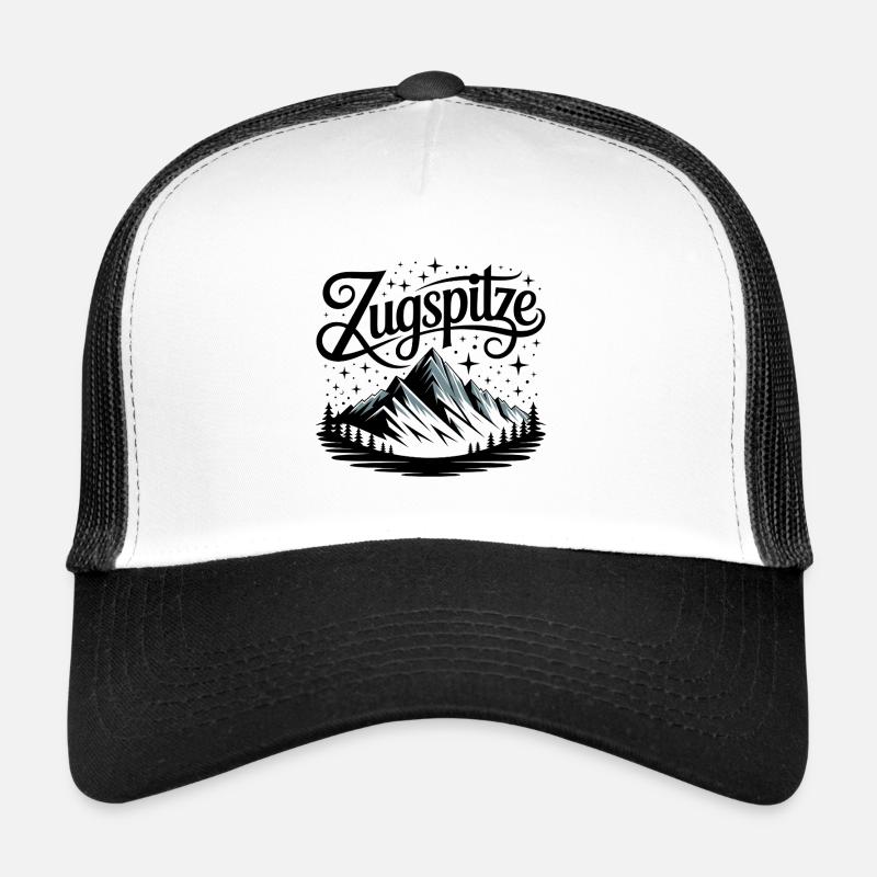 Zugspitze - Conception de souvenirs Casquette trucker 