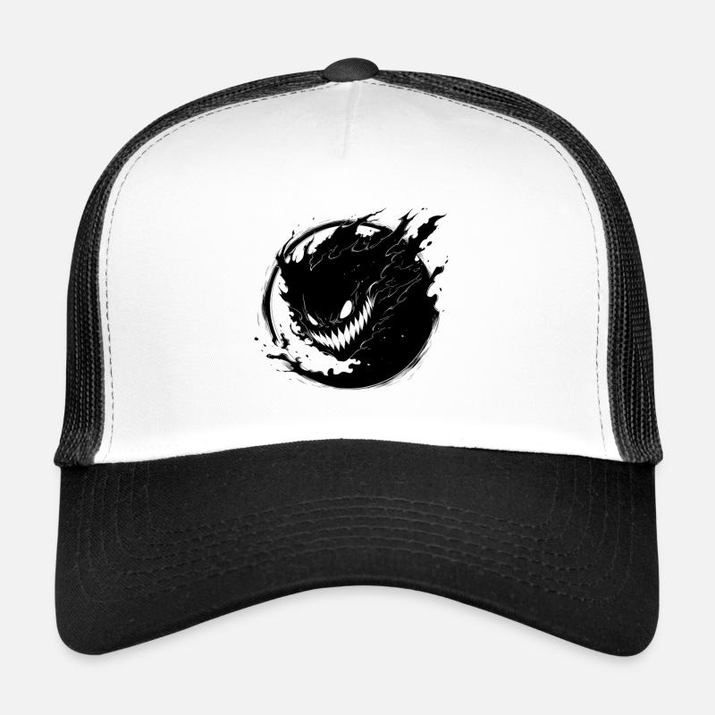 Dark Shadings Vector avec visage de démon Casquette trucker 