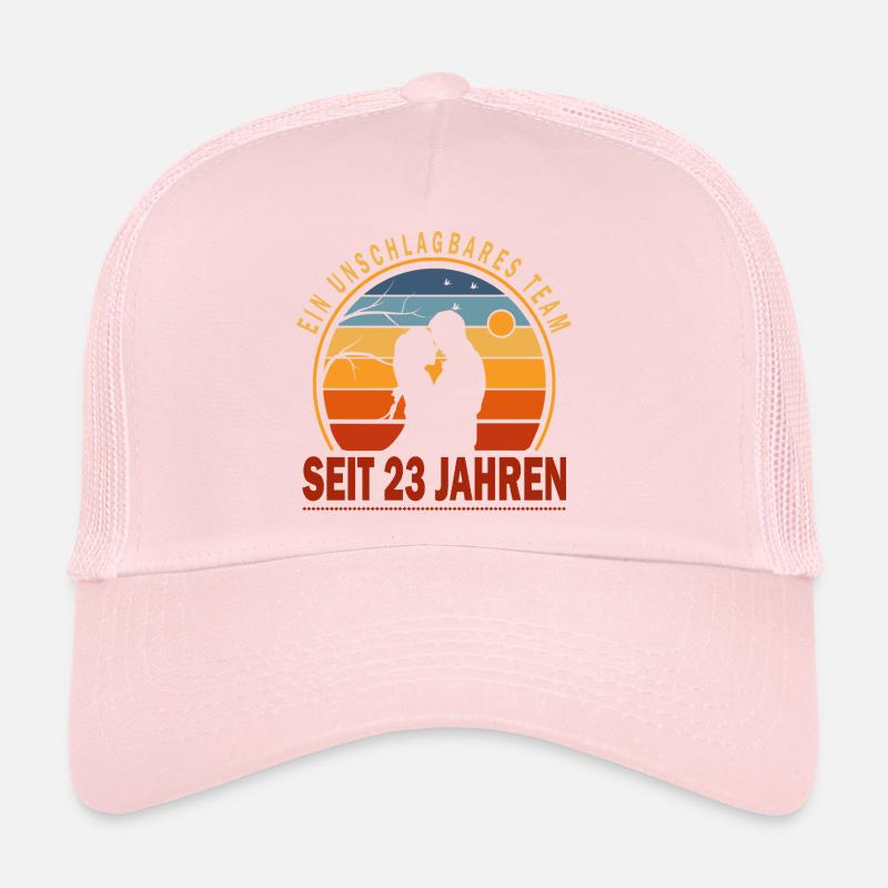 23 Jahre Beziehung Geschenk Ehemann Ehefrau Trucker Cap