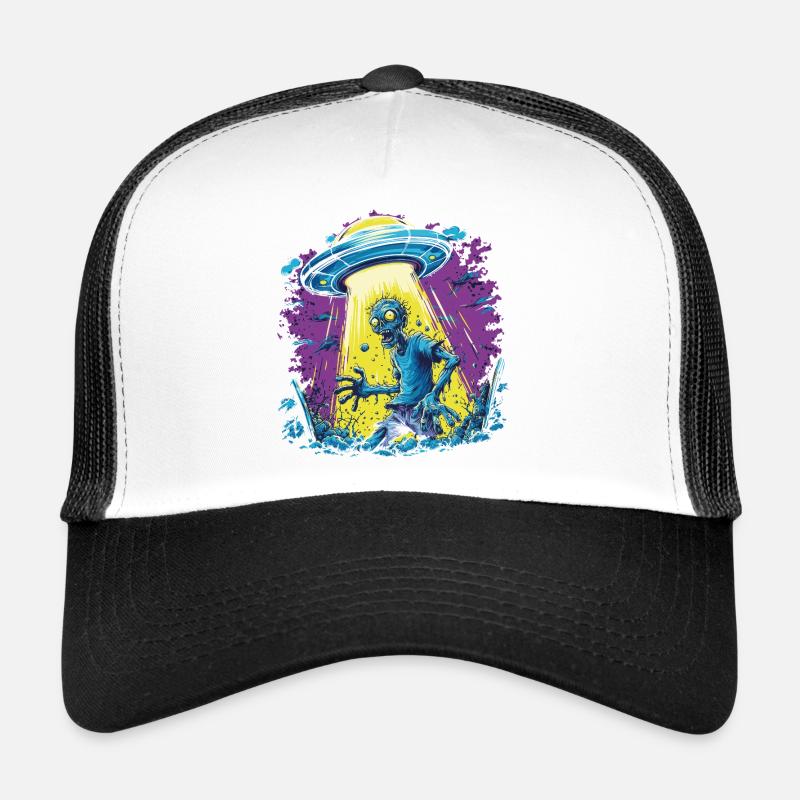 UFO Zombie Trucker Cap