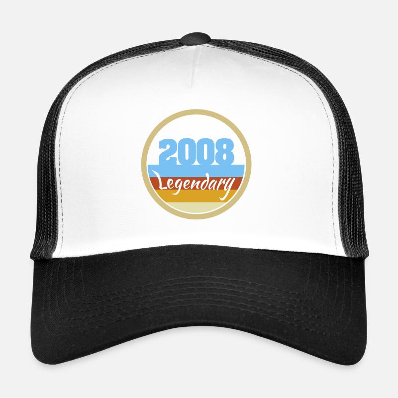 Année 2008 Casquette trucker 