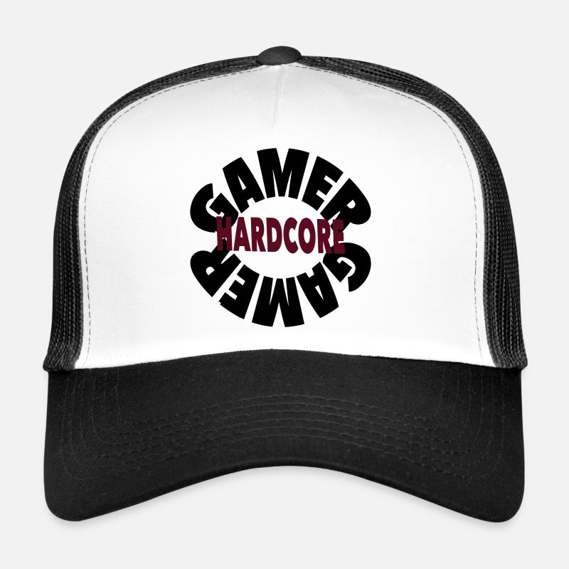 Gamer Hardcore – Déclaration audacieuse de jeu Casquette trucker