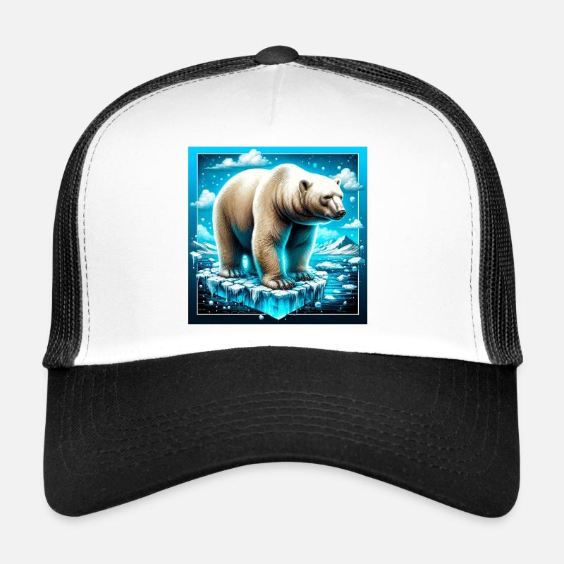 polar bear Trucker Cap