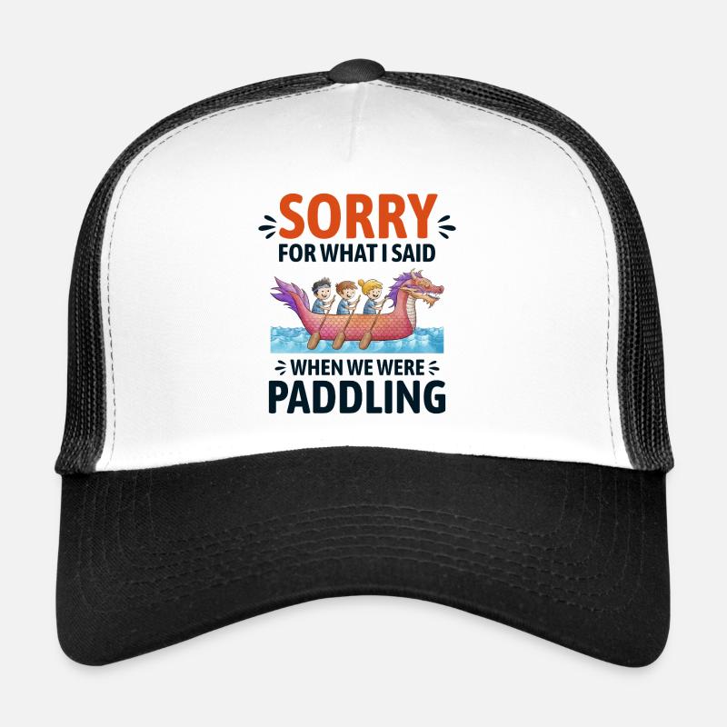 Équipage de course de bateaux-dragons Casquette trucker 