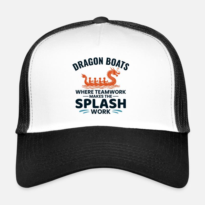Équipage de course de bateaux-dragons Casquette trucker 
