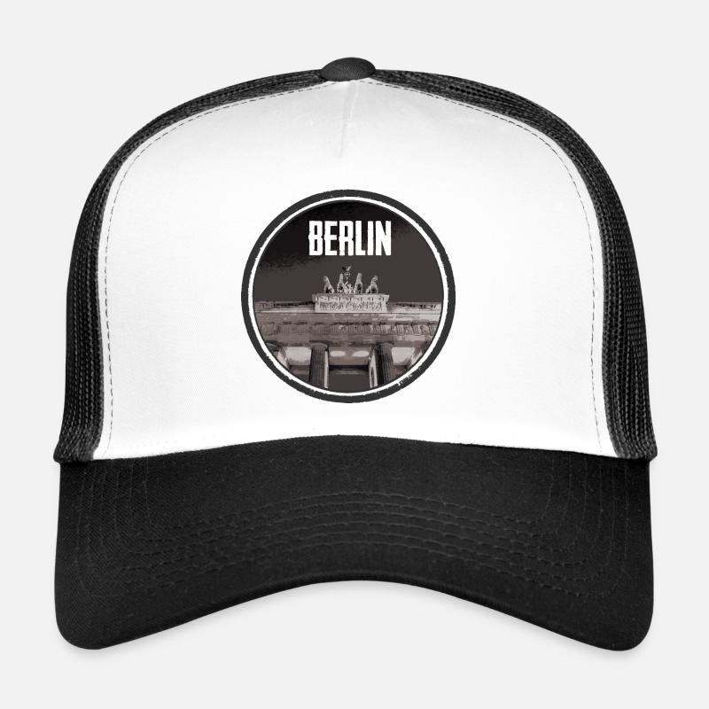 Berlin urban architecture design Trucker Cap