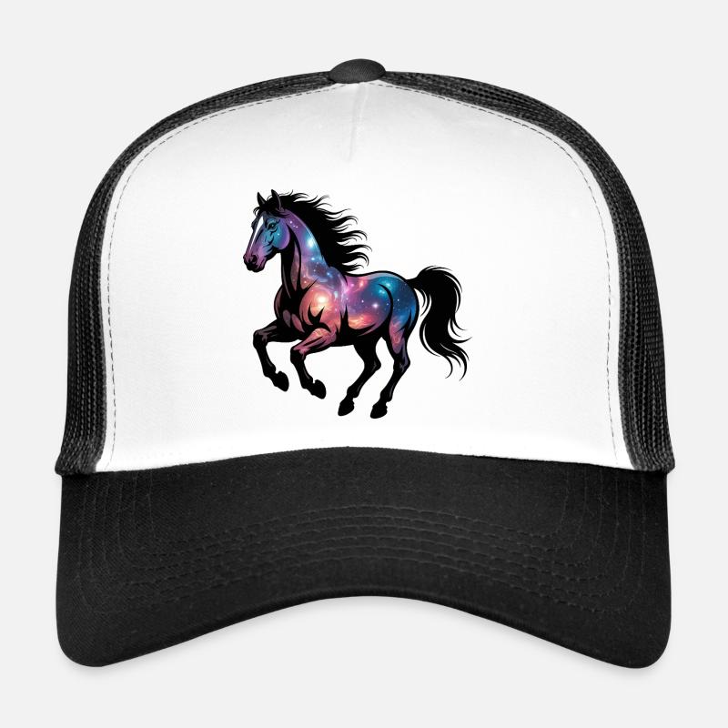 Galaxy Horse Trucker Cap