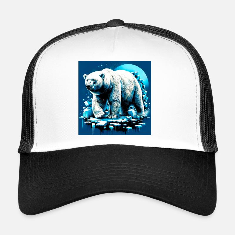 polar bear Trucker Cap