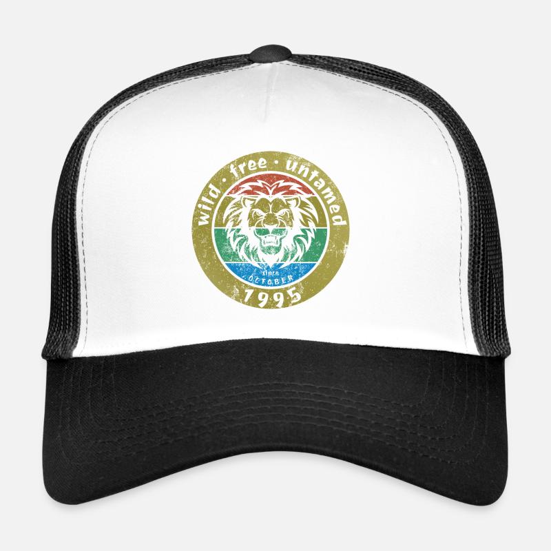 30. Geburtstag Sauvage, libre et indompté depuis 10/1995 Casquette trucker 