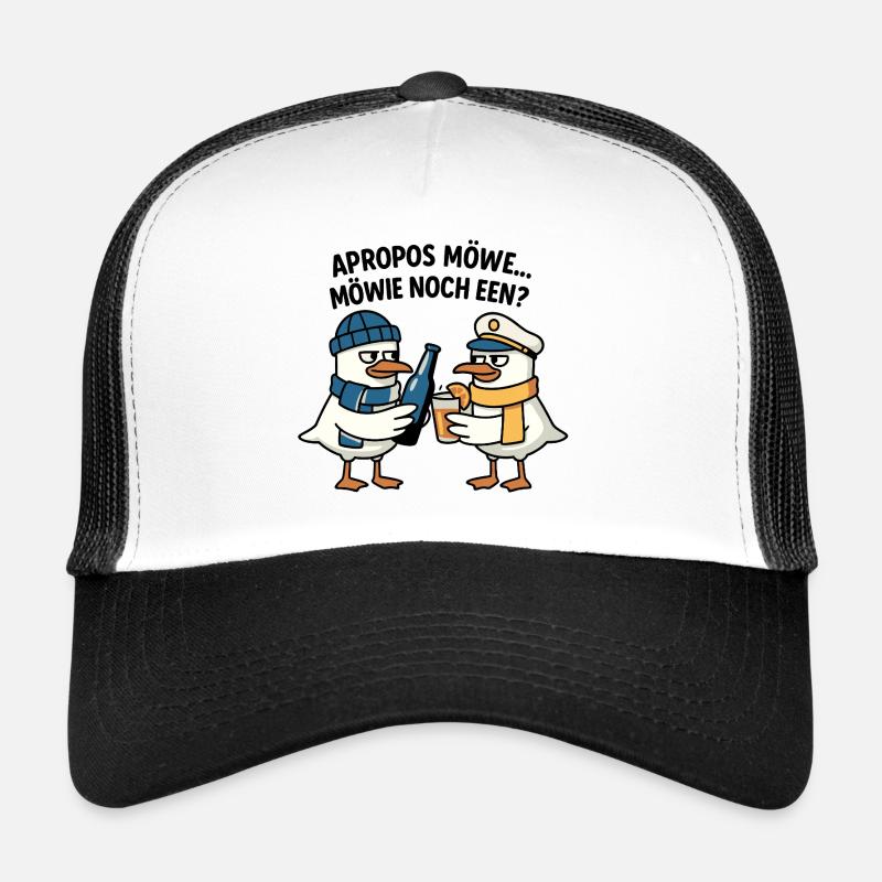 Möwen Prost am Meer Trucker Cap