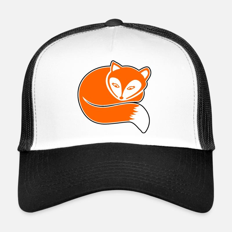 Redhair Fox: Comic, Kawaii & Cuddly Trucker Cap