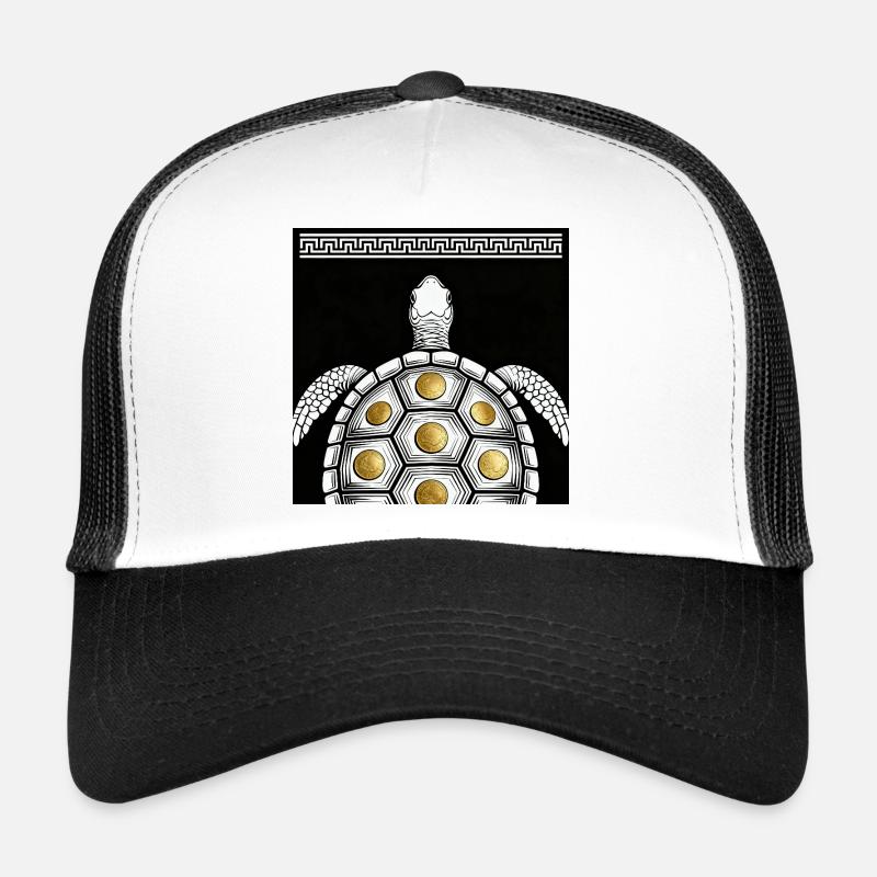 Turtle Coin Plate Trucker Cap
