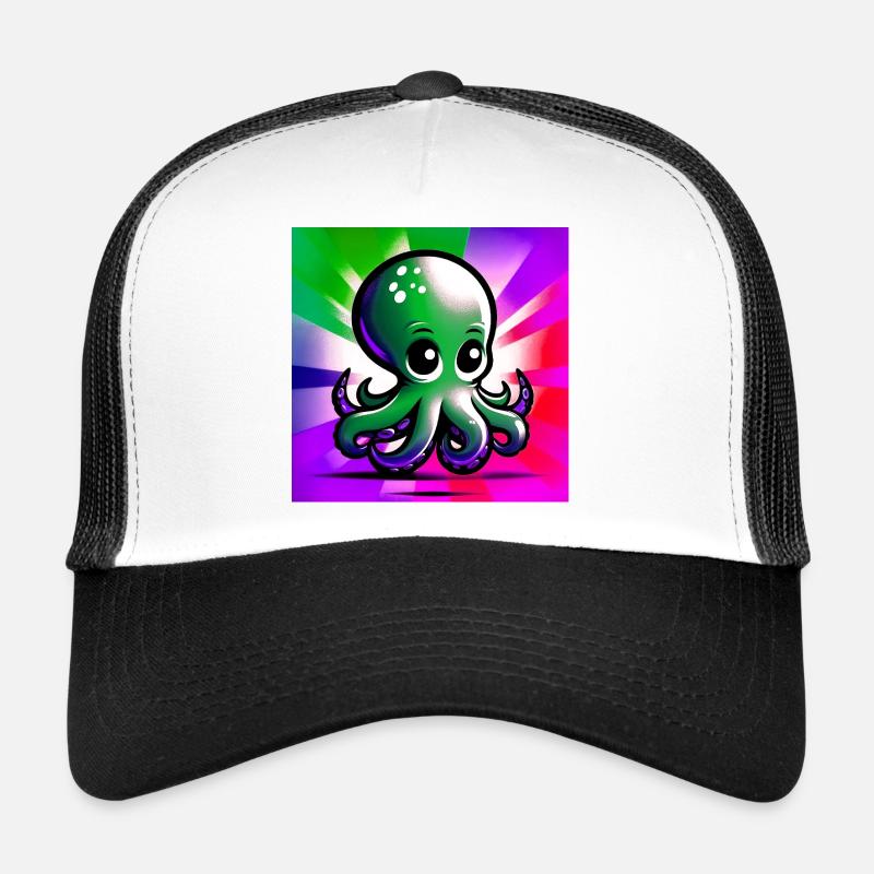 Pieuvre Casquette trucker 