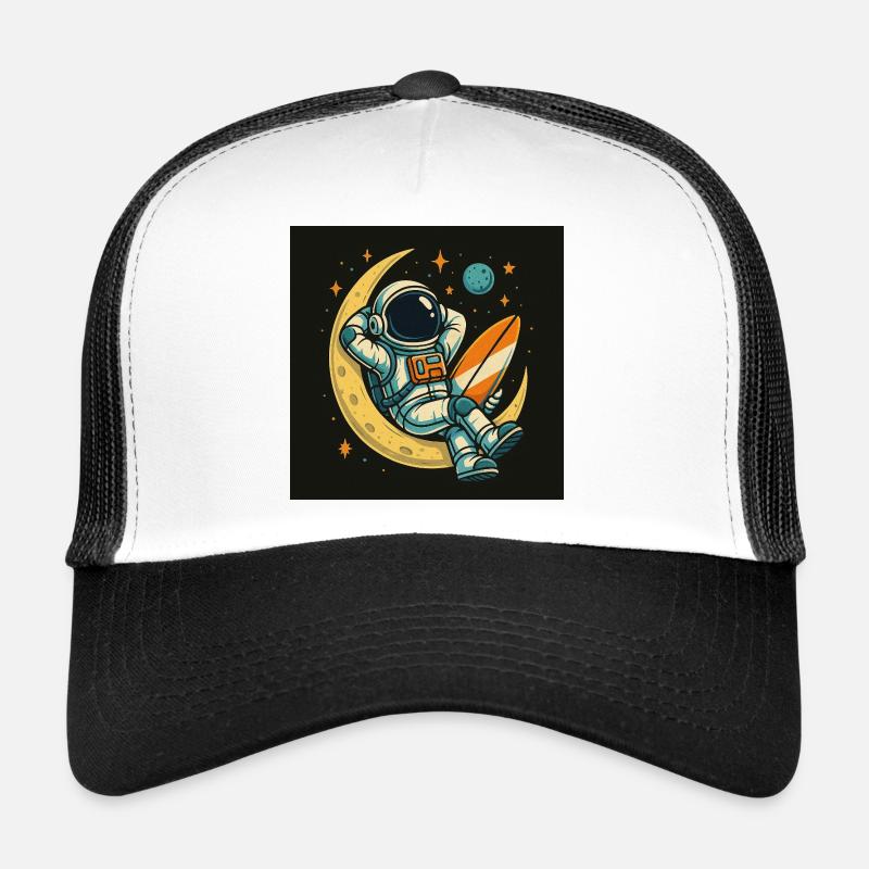 Mondkosmos Astro Surfer Trucker Cap