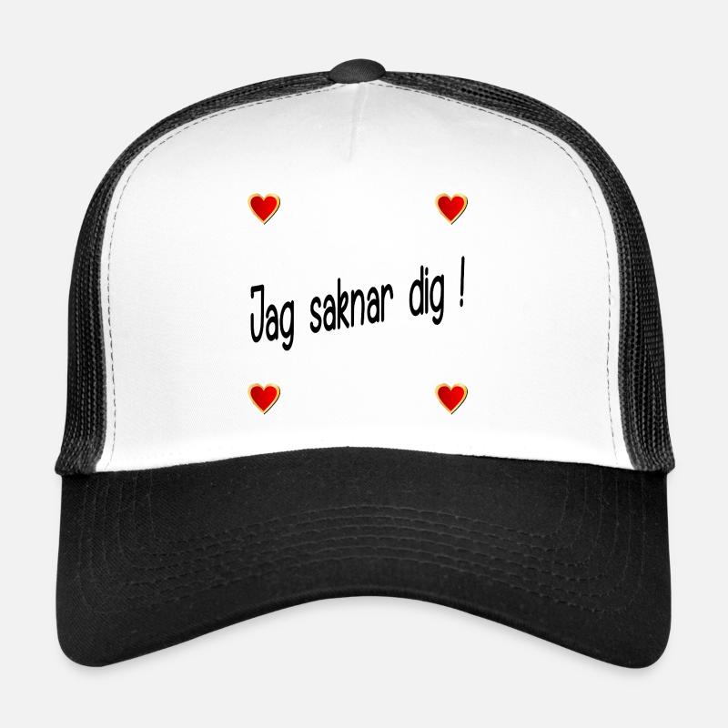 Tu me manques Casquette trucker 