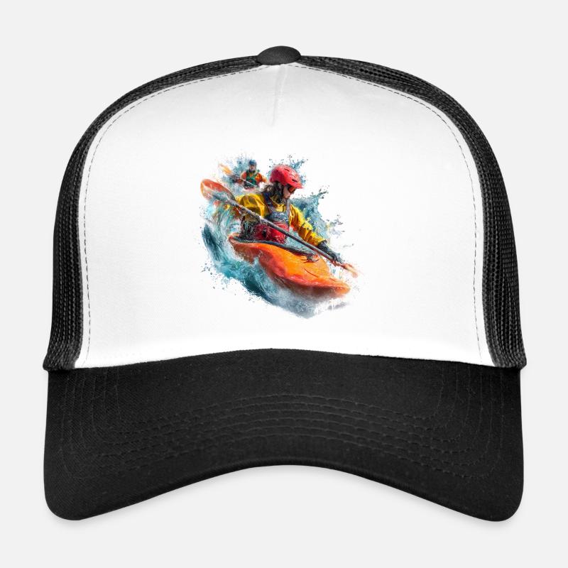Whitewater Kayak Action Splash Trucker Cap