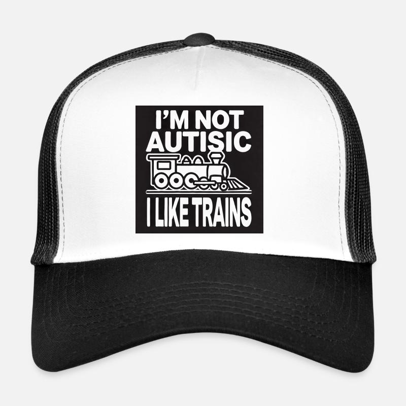 Train Passion Mème Graphique Casquette trucker 