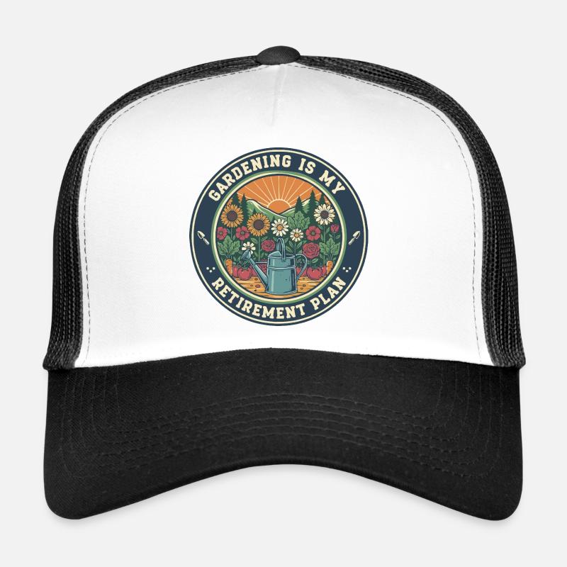 Le jardinage est mon plan de retraite Casquette trucker 