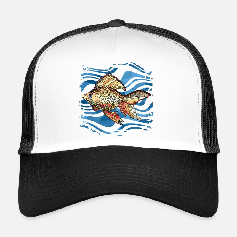 poisson Casquette trucker 