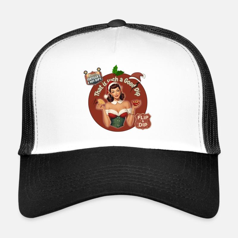 DAS IST SO EIN GUTER DIP - RETRO CHRISTMAS ELF Trucker Cap