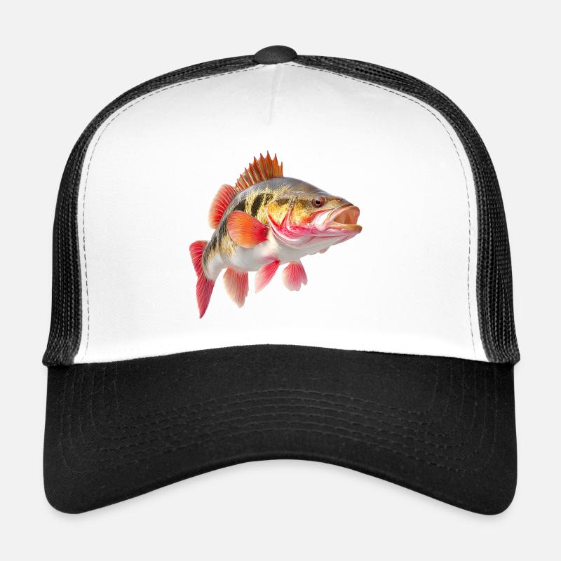 Leuchtender Barsch Farbexplosion Trucker Cap
