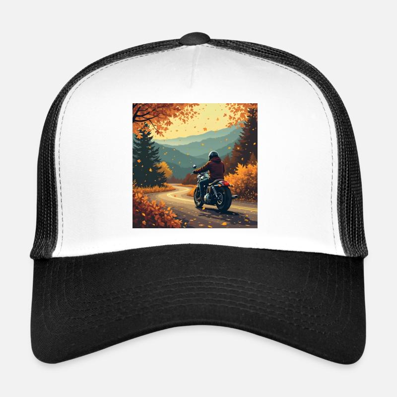 Roulez jusqu’à l’automne Casquette trucker 