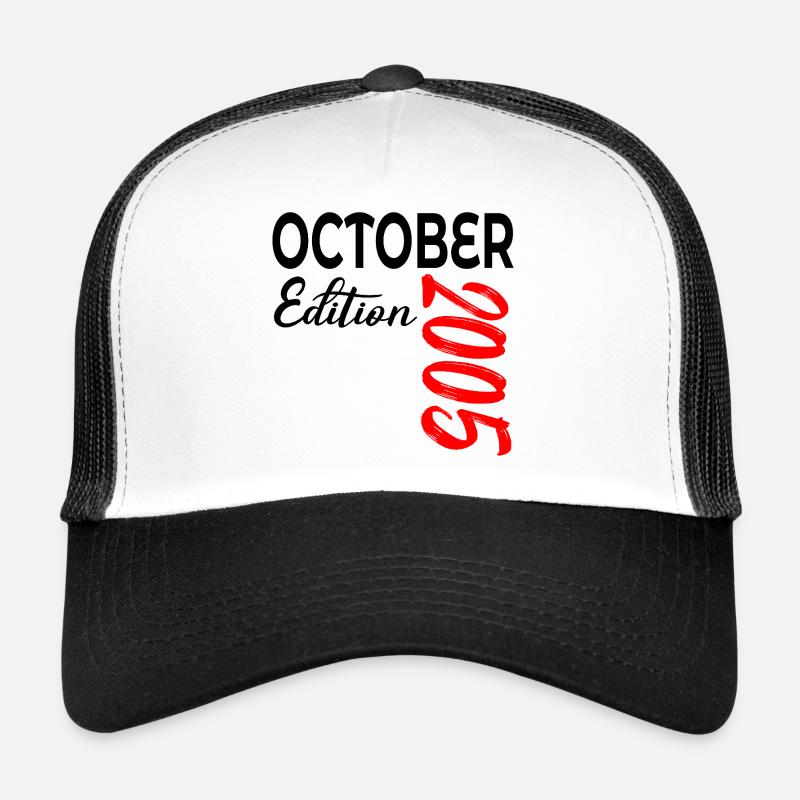 21E ANNIVERSAIRE OCTOBRE 2005 Casquette trucker 