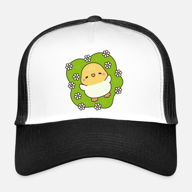 Blühendes Frühlingsküken Trucker Cap