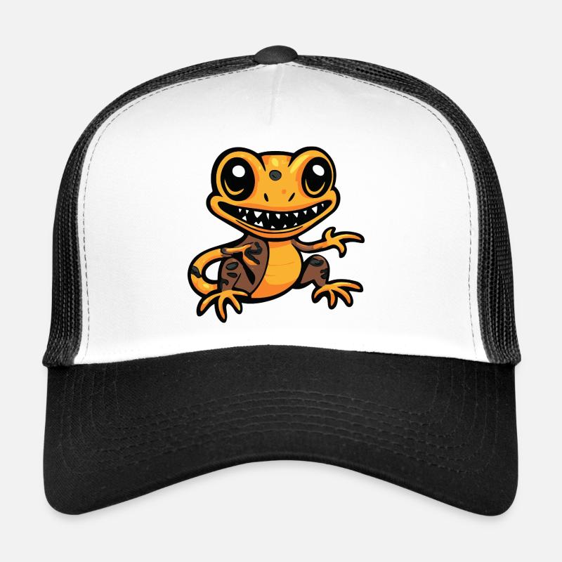 Lizard Halloween Comic Funny Trucker Cap