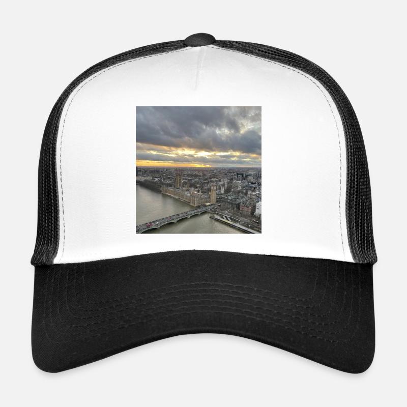 L’art de Londres Casquette trucker 
