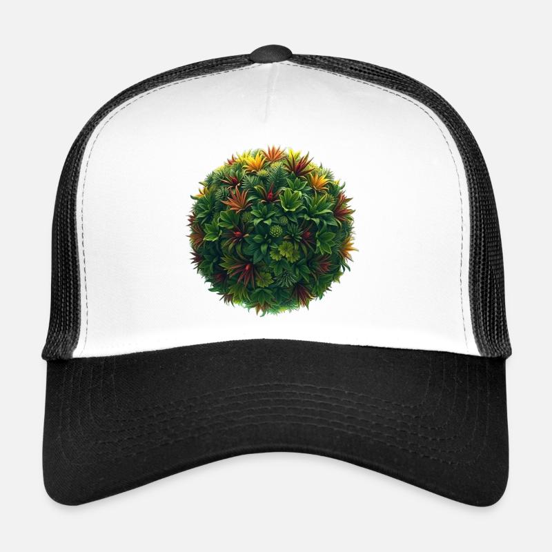 Boule de plantes tropicales Casquette trucker 