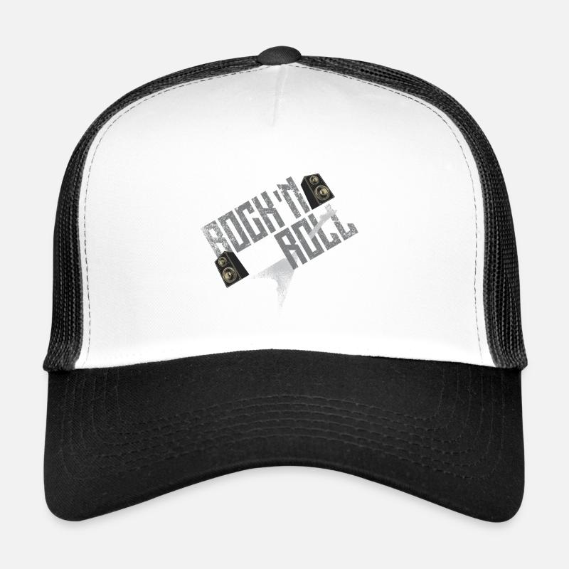 Rock It Folk Fusion - Trucker Cap - Weiß/Schwarz