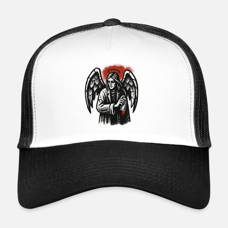 Ange avec l’intention de graffiti Casquette trucker 