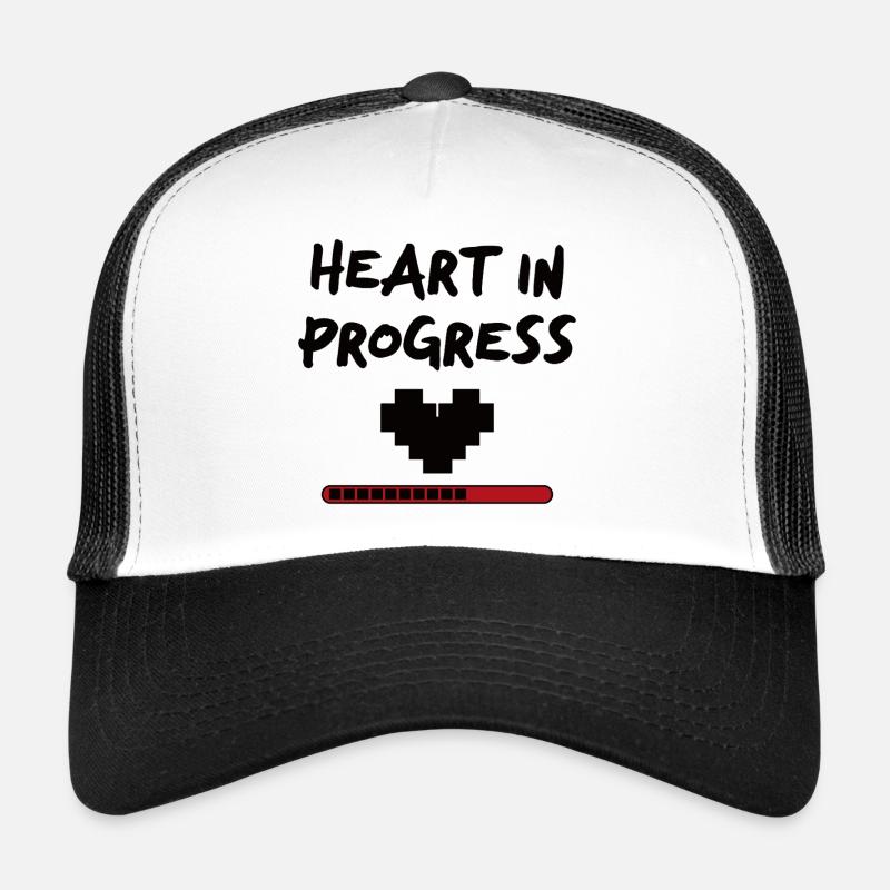HEART IN PROGRESS Statement Trucker Cap