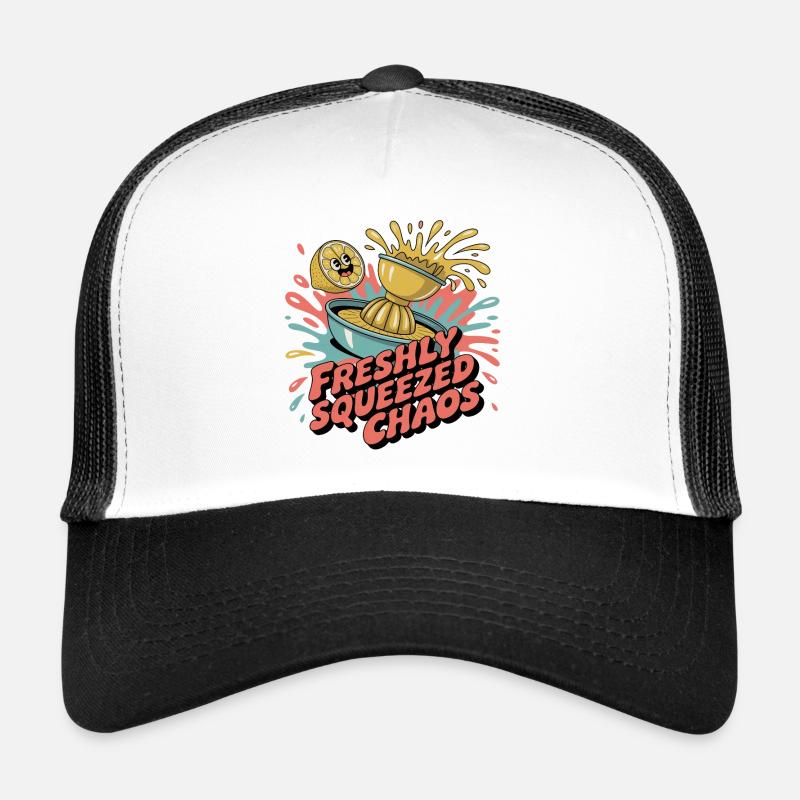Y2K Pop Humor – Zitrone Trucker Cap