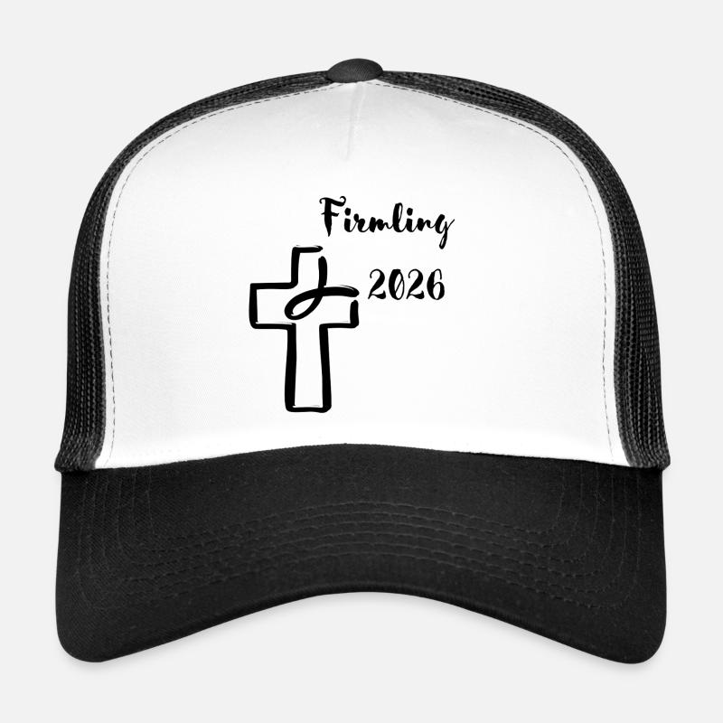 Confirmation 2026 Confirmation Des poissons plongent dans la croix Casquette trucker 