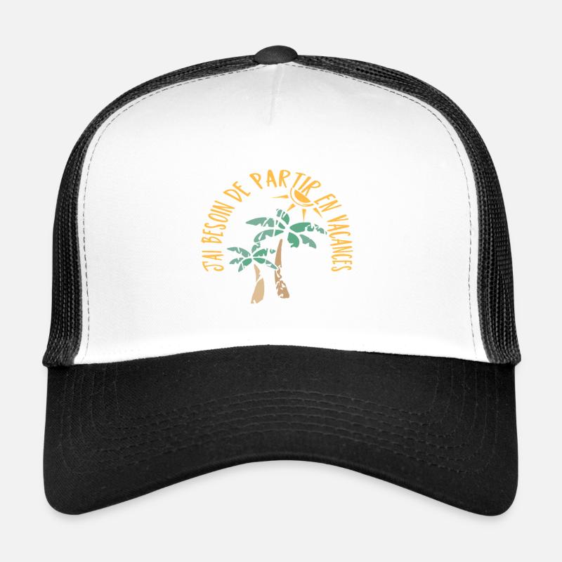 Fins and Soleil Vacances Trucker Cap