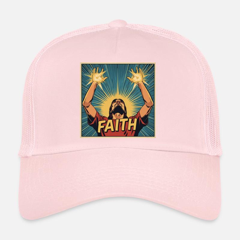 Le pouvoir de la foi dans le style comique Casquette trucker 