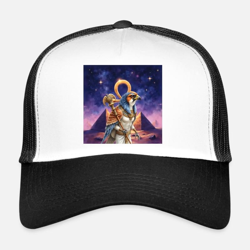 Pharaon Guerrier Oiseau Casquette trucker 