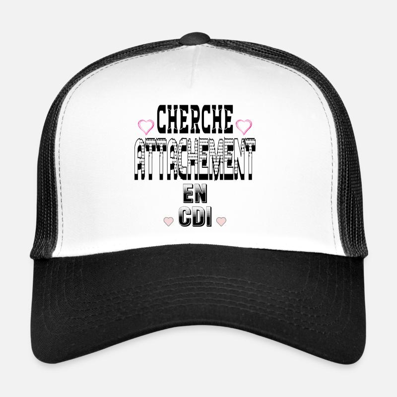 Cherche Attachement en CDI Casquette trucker 
