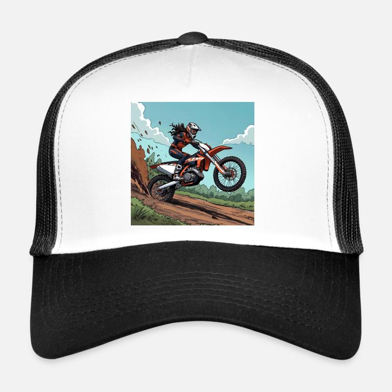 Motocross Adrenalin Trail Trucker Cap