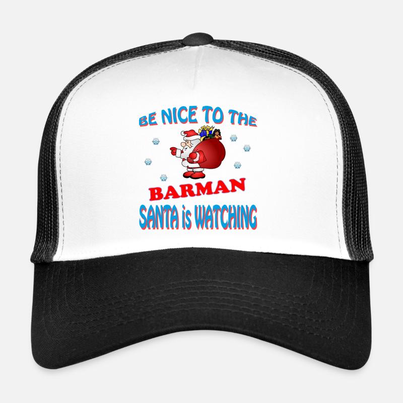 SANTA BARMAN Trucker Cap