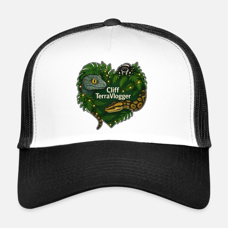 Cliff TerraVlogger Dschungel Herz Trucker Cap